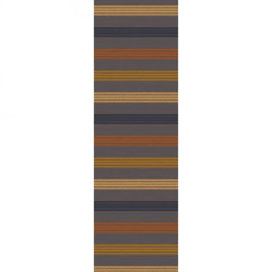 Mille Bambous Onyx Tablerunner 19"x59"