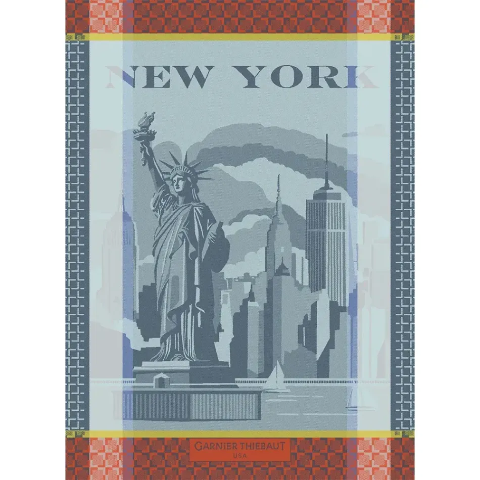 New York Ardoise Jacquard Kitchen Towel