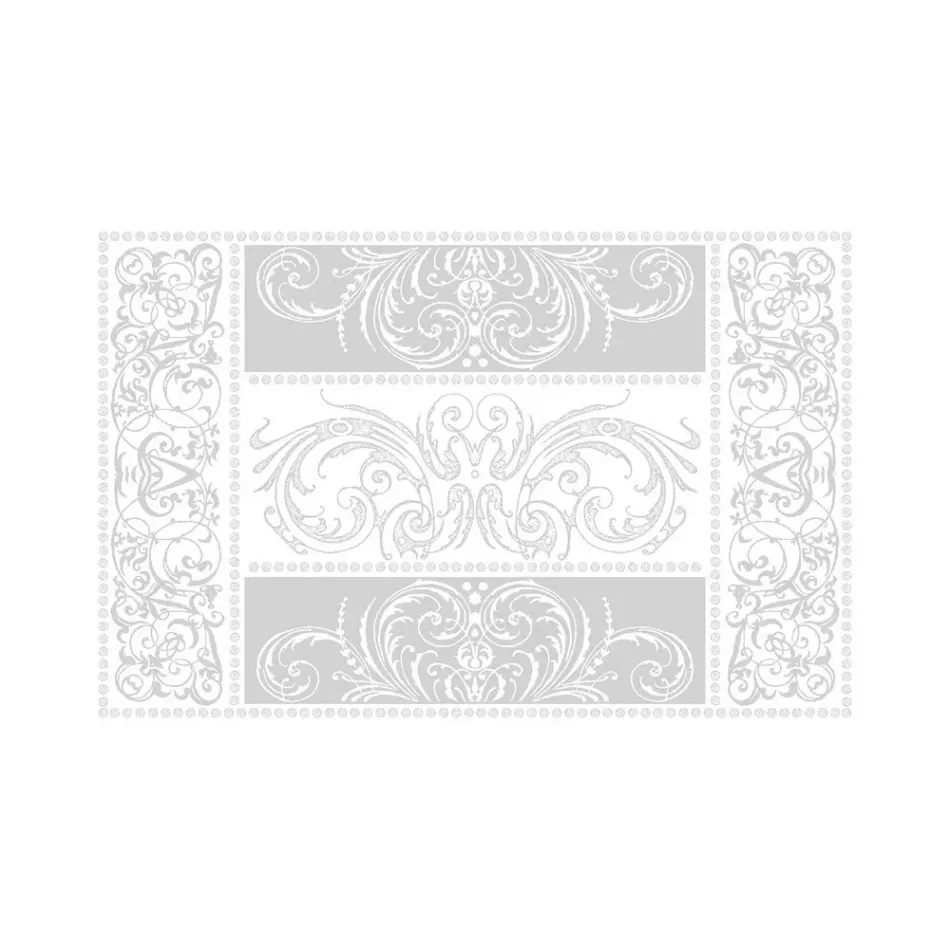 Alexandrine Snow Placemat 21" x 15"