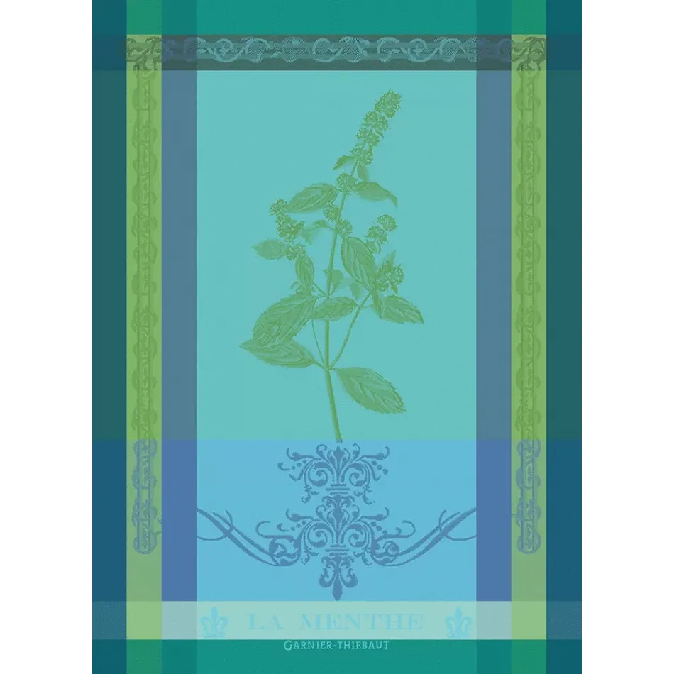 Brin De Menthe Chlorophylle 100% Cotton Kitchen Towel 22" x 30"