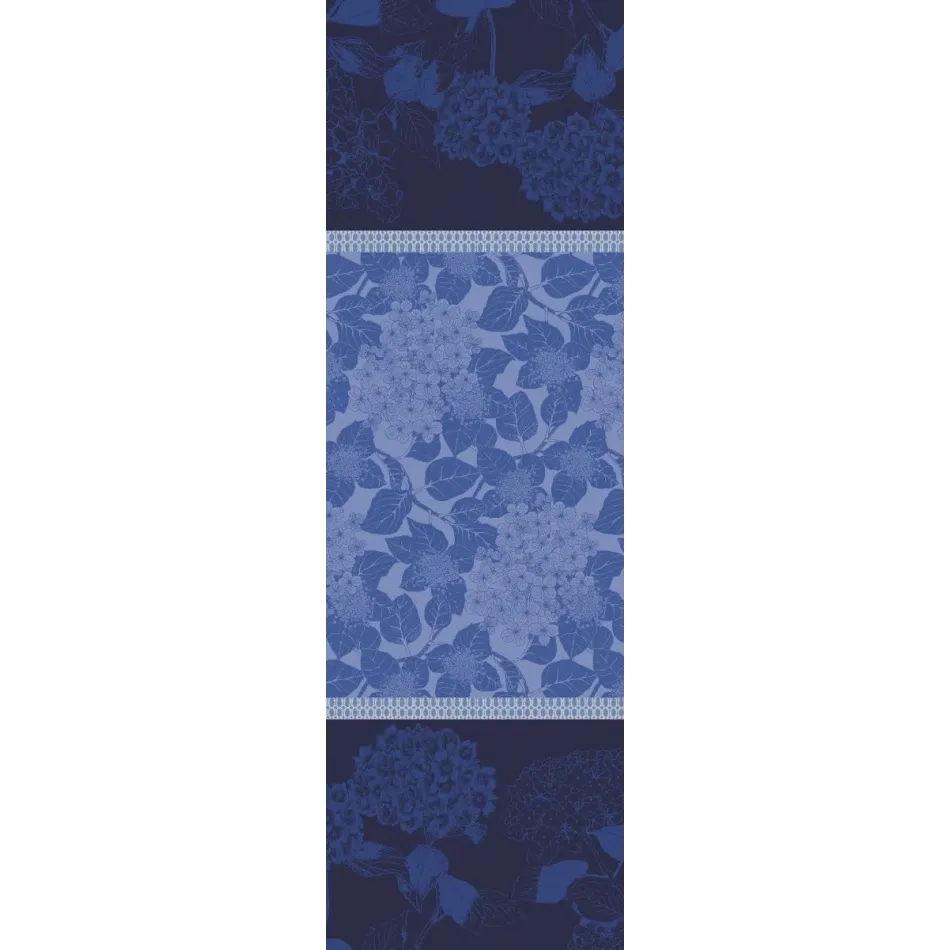 Hortensias Bleu Tablecloth 45" x 45"