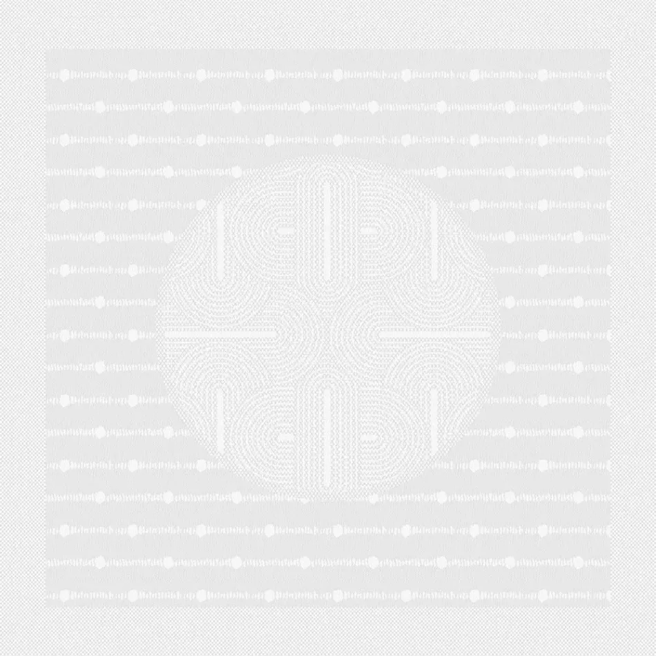 Le Cercle Blanc Napkin 19"x19"