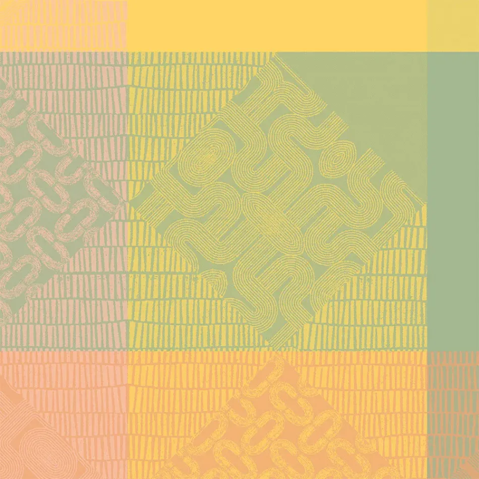 Mille Empreintes Pastel Napkin 19"x19"