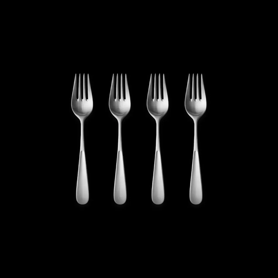 Vivianna Matte Stainless Steel Cake Fork Giftbox 4 pcs