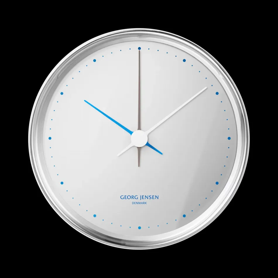 Henning Koppel Stainless Steel Glass ABS Plastic Wall Clock 10cm