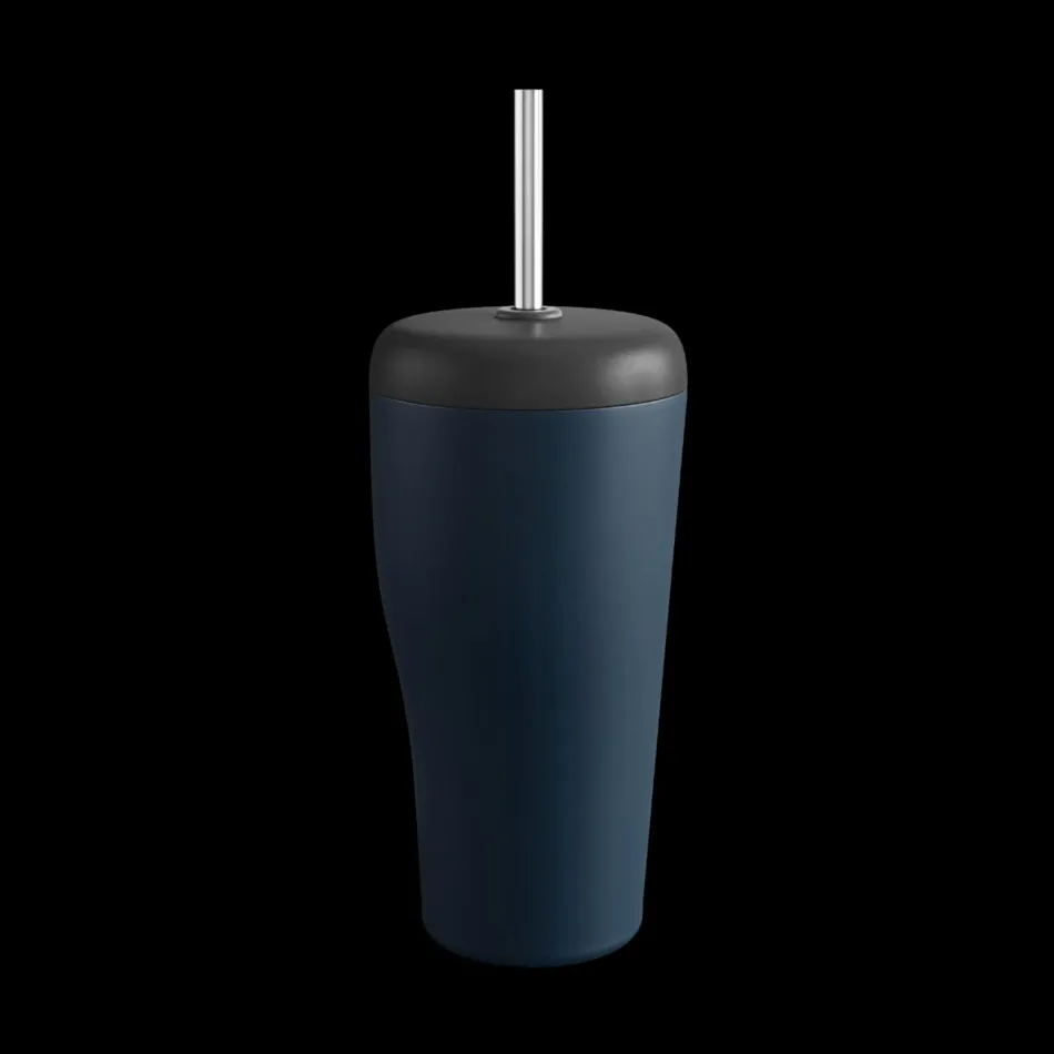 Sky Stainless Steel Plastic Travel Cup Blue
