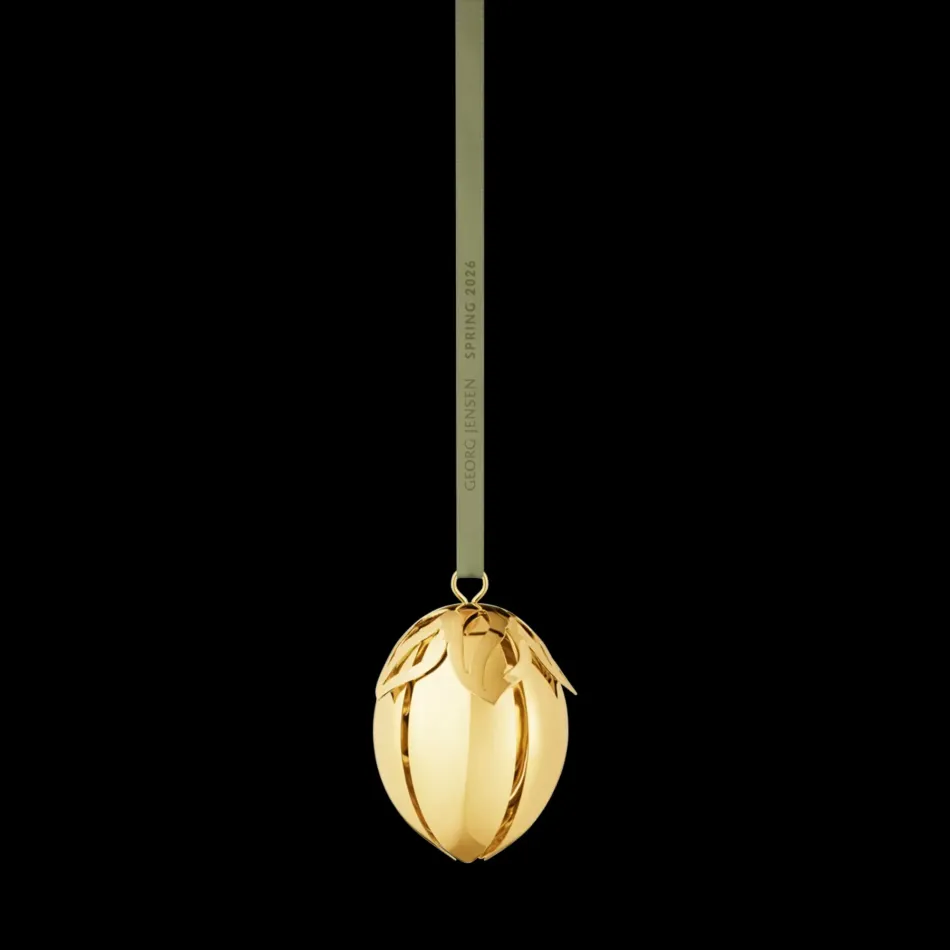 Spring 2026 18Kt Gold Plated Stainless Steel Egg