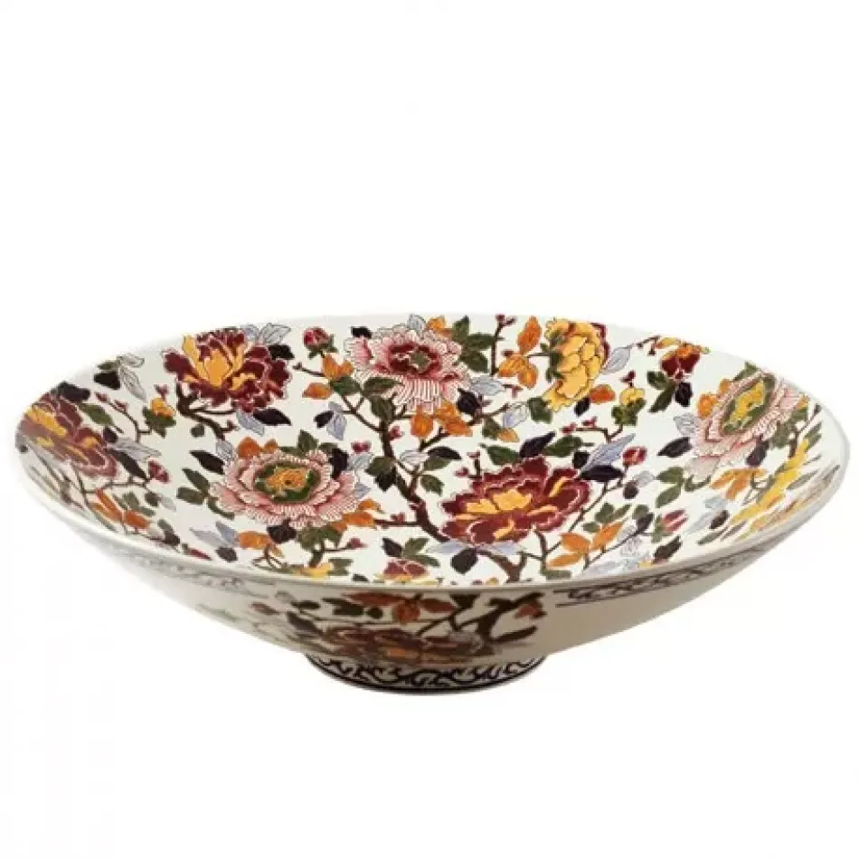 Pivoines Trevise Bowl 12 3/16" Dia - 46 2/3 Oz