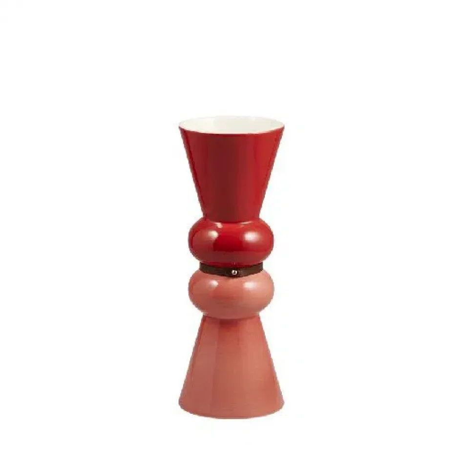 Siam Ruby Terracotta Vase Small 25 Dia - 15 11/16 H
