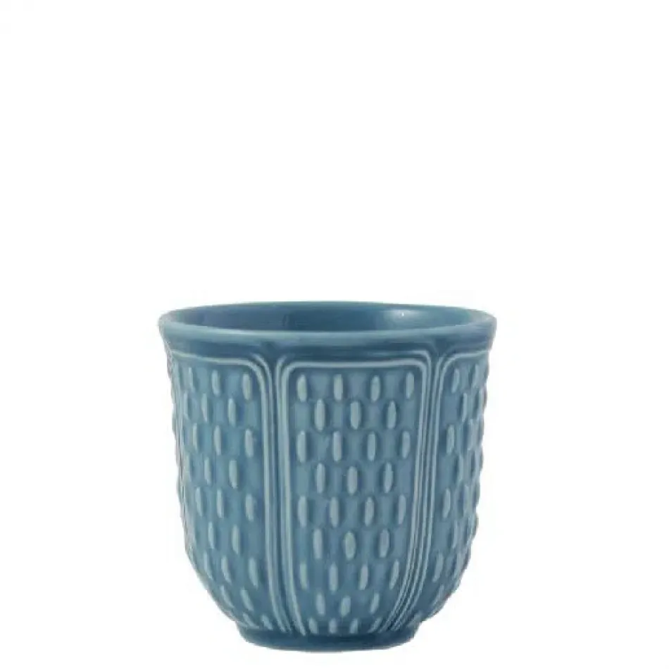 Pont Aux Choux Espresso Cup Blue Frost 3 3/8 Oz - 2 3/8 H