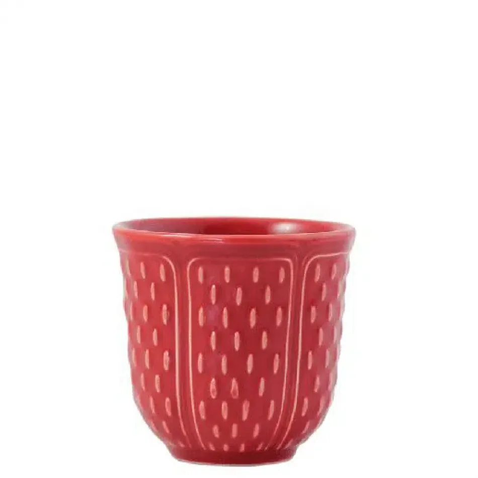 Pont Aux Choux Espresso Cup Red 3 3/8 Oz - 2 3/8 H