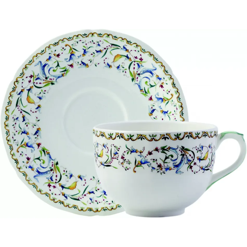 Toscana Jumbo Cup & Saucer 15 1/4 Oz - 7 1/2" Dia