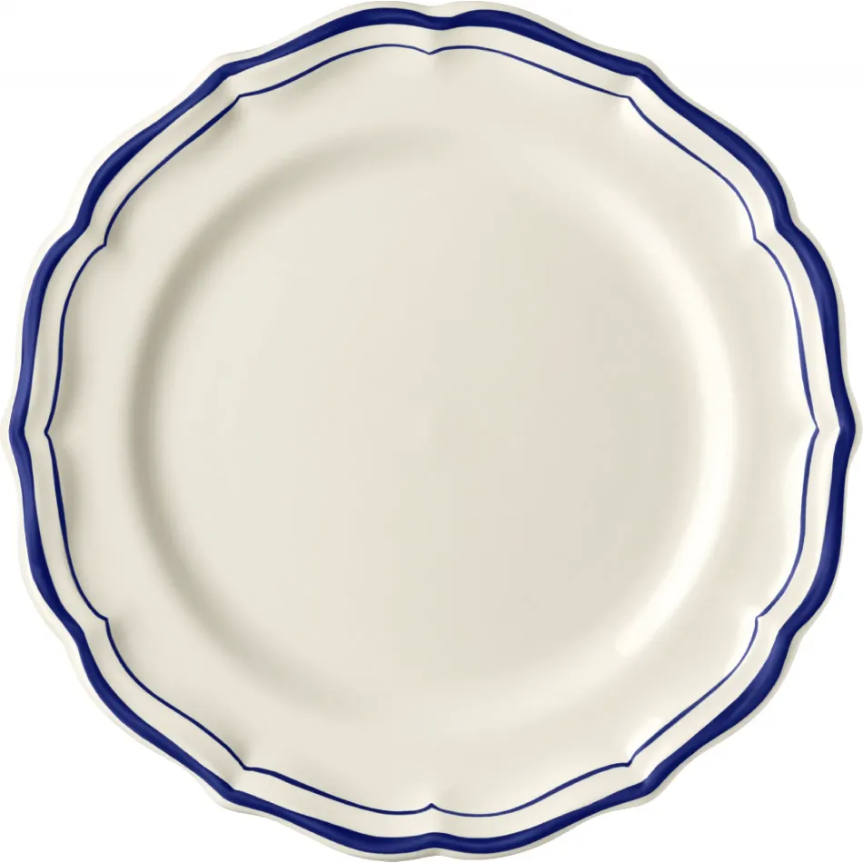 Filet Cobalt Dessert Plate 9 1/8 " Dia