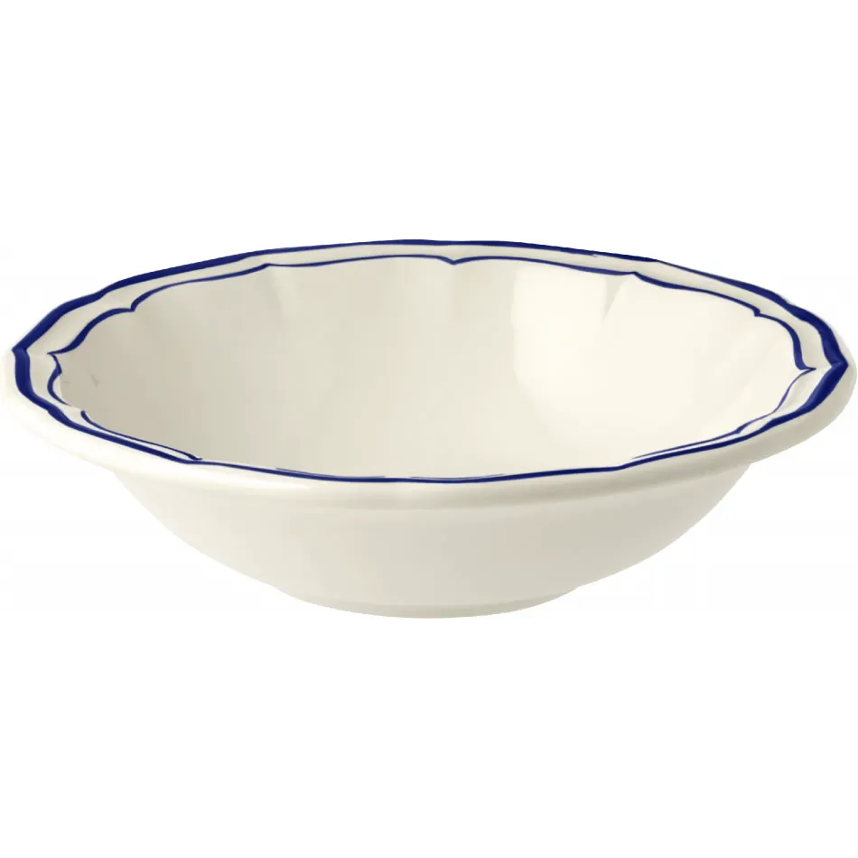 Filet Cobalt Cereal Bowl 7" Dia - 7 2/3" Oz - H 2"