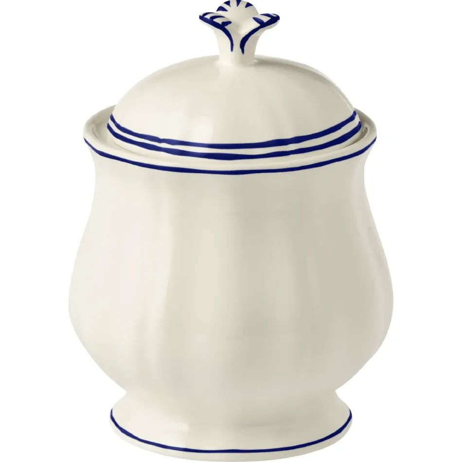 Filet Cobalt Sugar Bowl 10 Oz