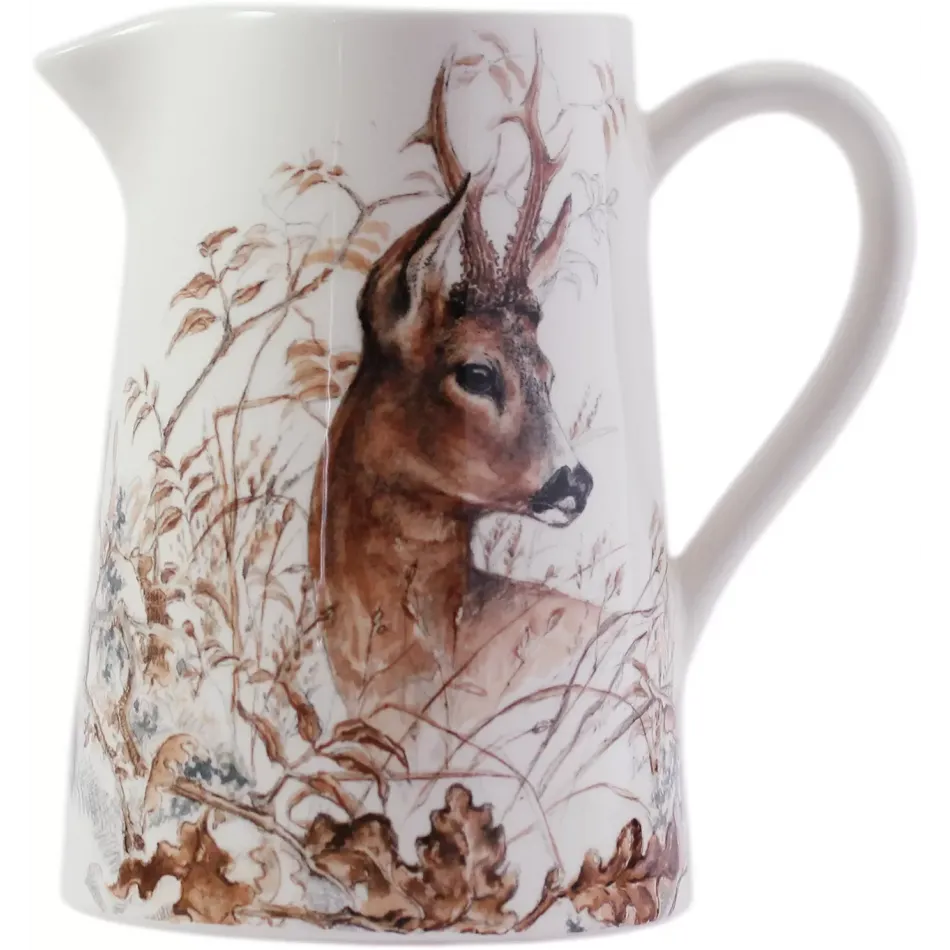 Sologne Pitcher Deer 11 Oz