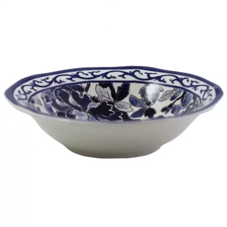 Pivoines Bleues Cereal Bowl 9 1/8" Dia