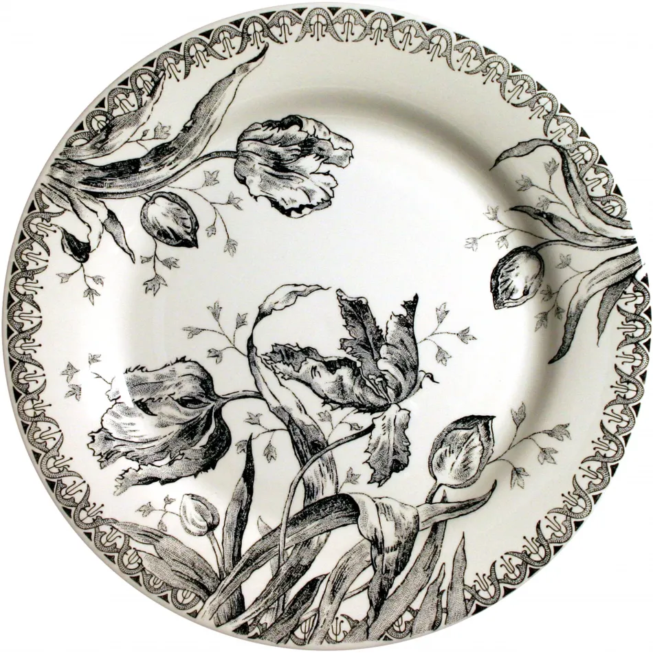 Tulipes Dinner Plate 10 3/4" Dia