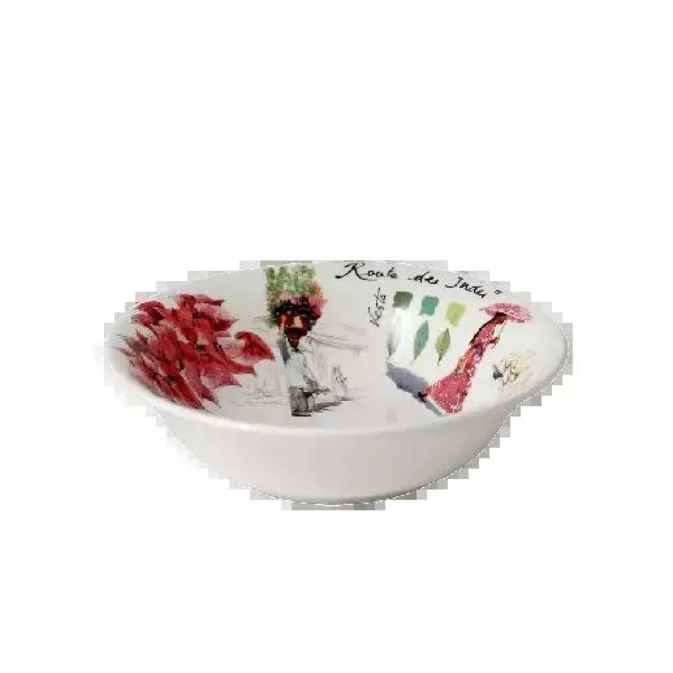Route Des Indes Us Cereal Bowls 6 1/2" dia - 10 13/16 oz