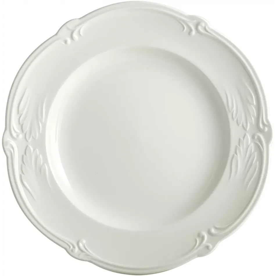 Rocaille Blanc Canape Plate 6 11/6" Dia