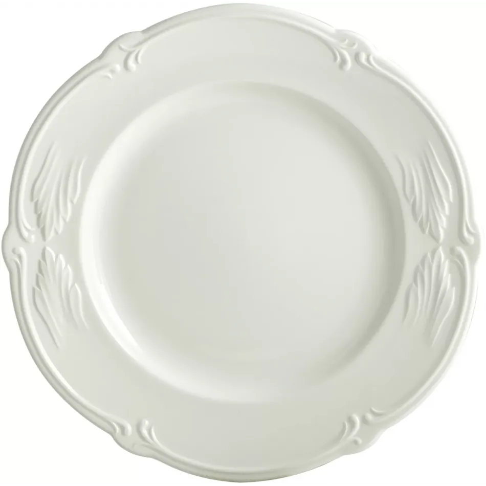 Rocaille Blanc Dessert Plate 8 3/4" Dia