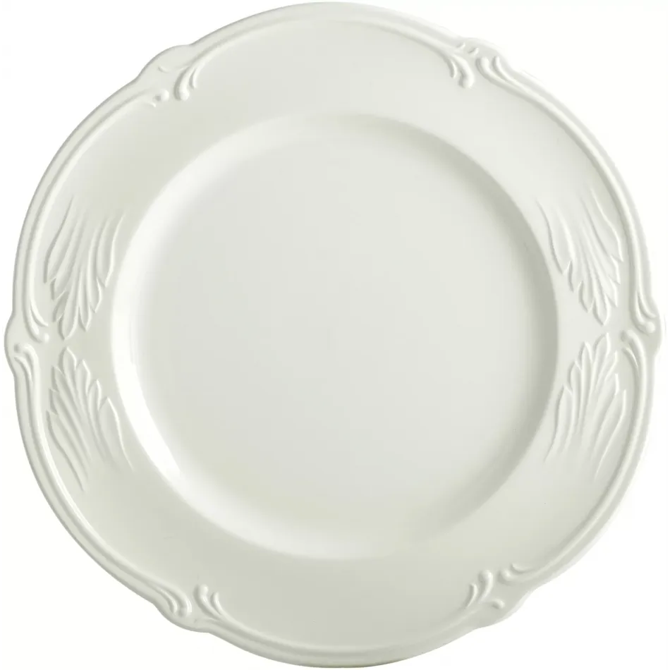 Rocaille Blanc Dinner Plate 11" Dia