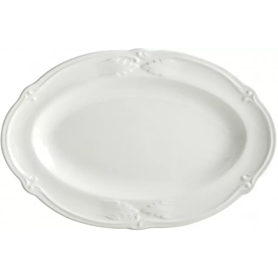 Rocaille Blanc Pickle Dish 10 1/8 Oz