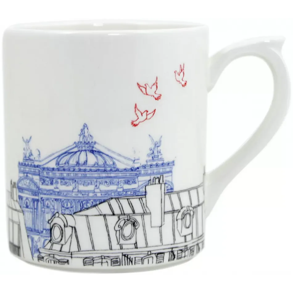 Ca Crests Paris ! Mug, Large 14 3/16 Oz - 4 1/8" H