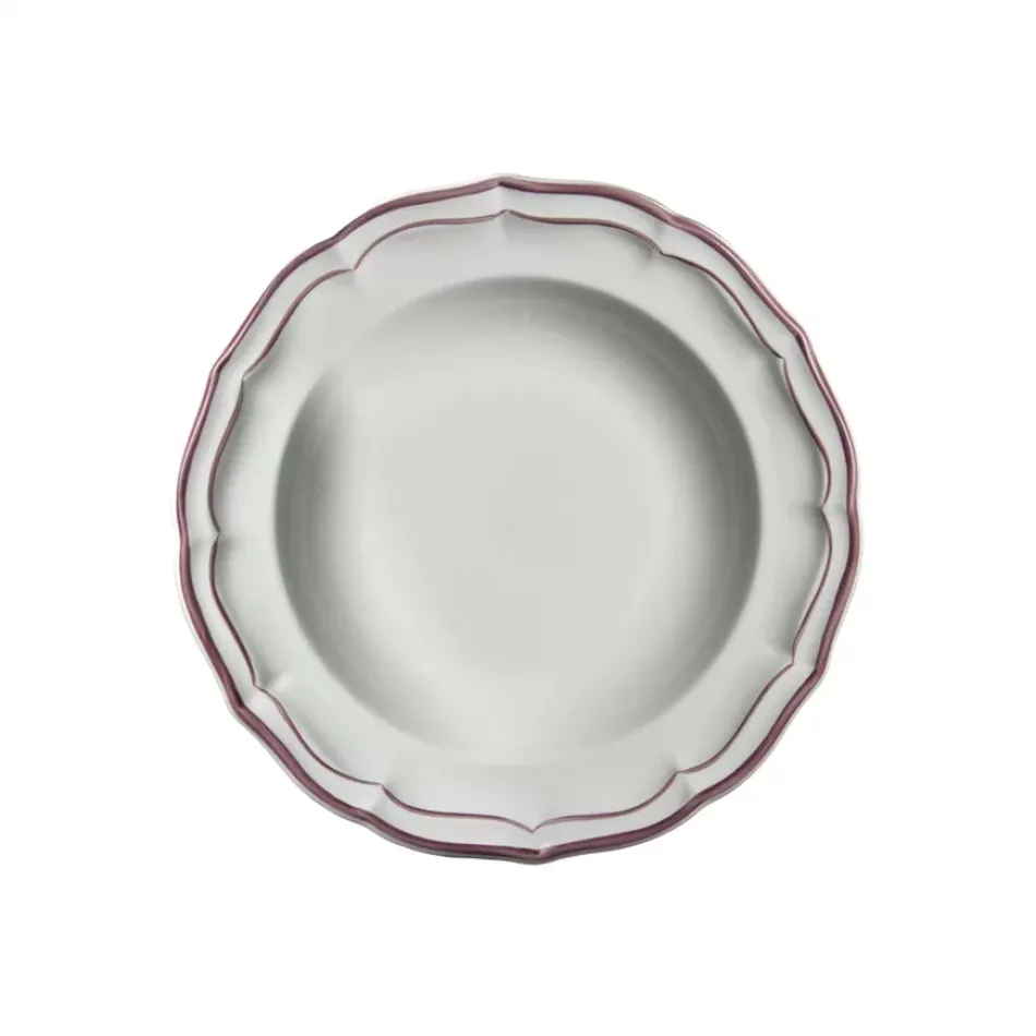 Filet Pivoine Canape Plate 6 1/2" Dia