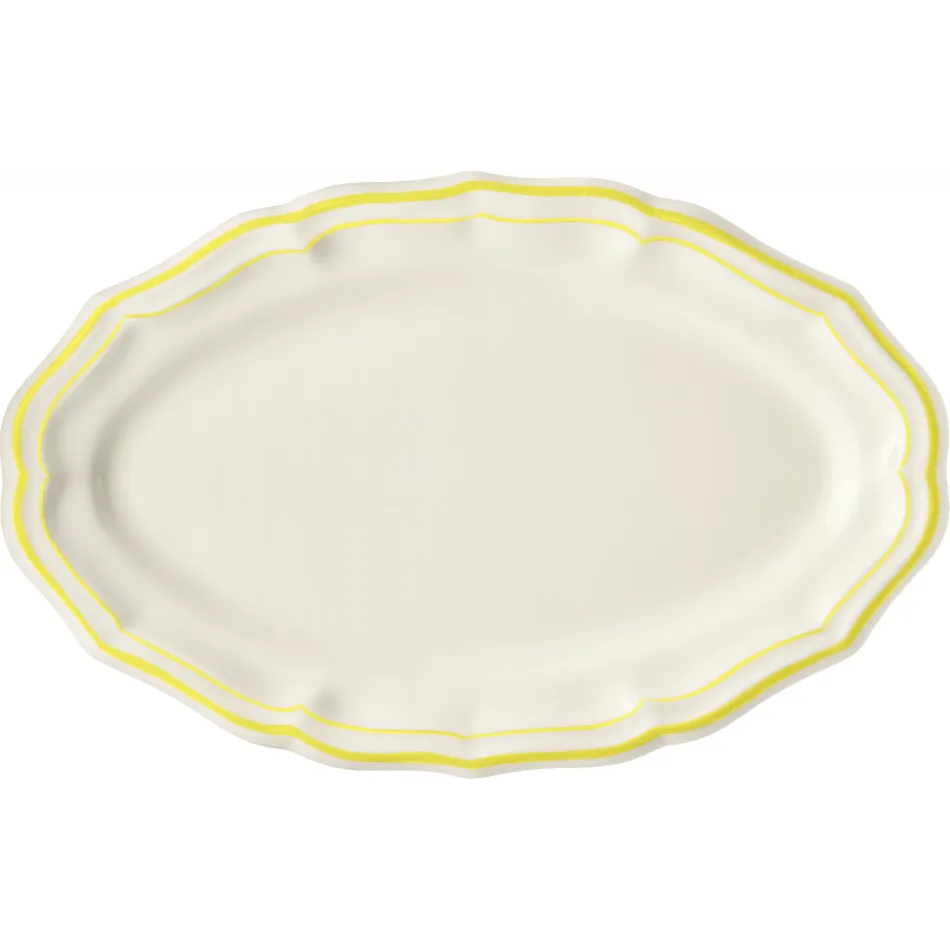 Filet Citron Oval Platter 16 1/8 x 10 5/16"