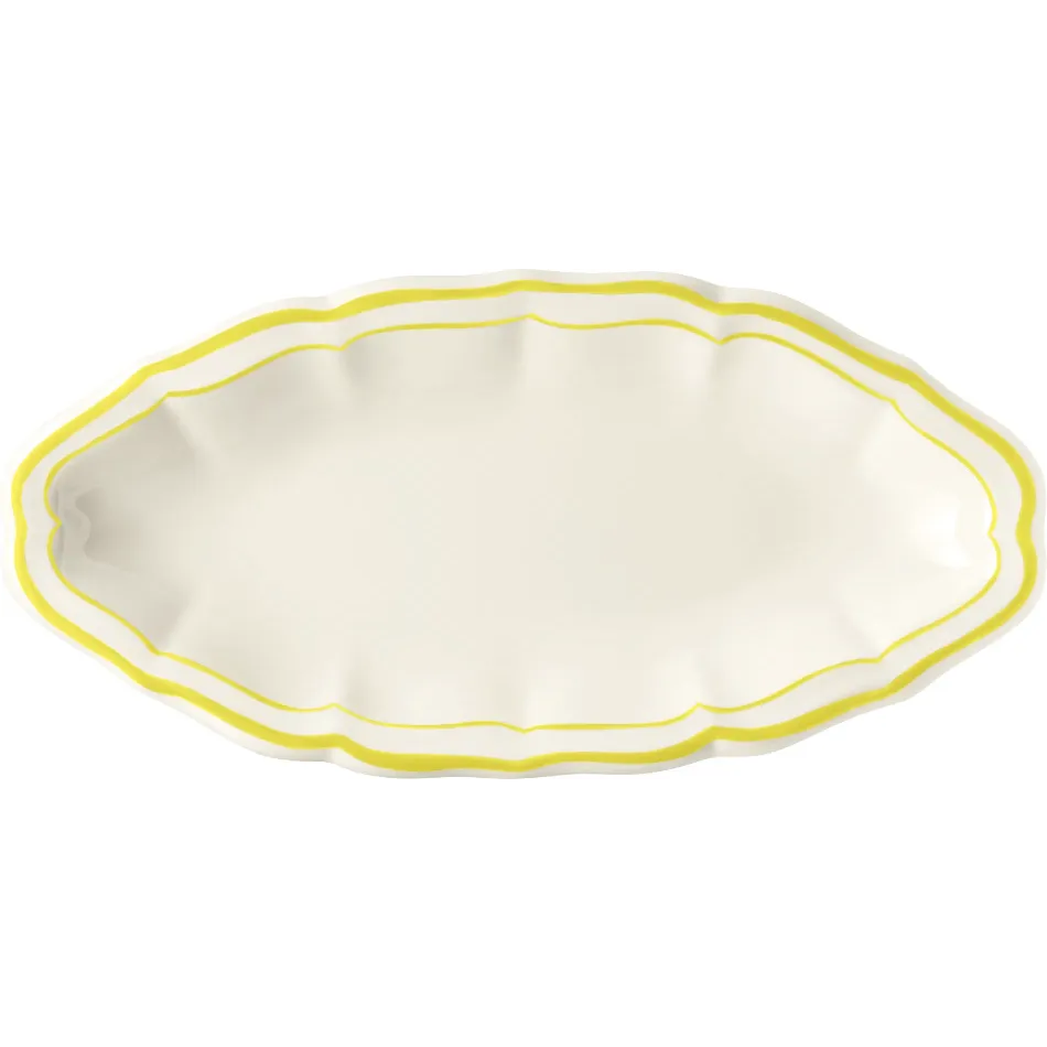 Filet Citron Pickle Dish 9" Long