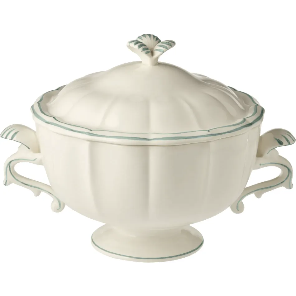 Filet Earth Grey Soup Tureen 1 Gallon/135 Oz