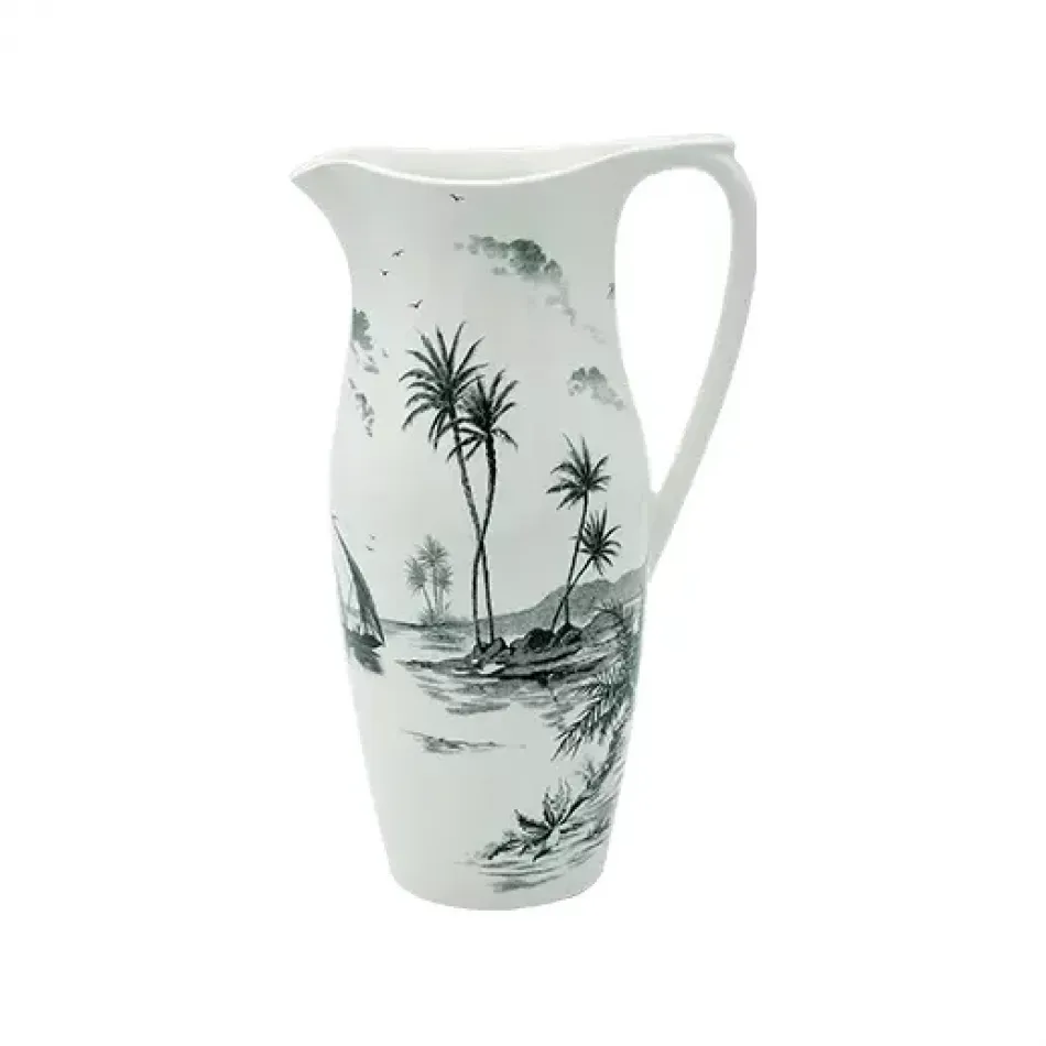 Les Depareillees Green Pitcher