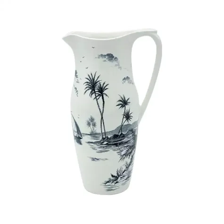 Les Depareillees Blue Pitcher