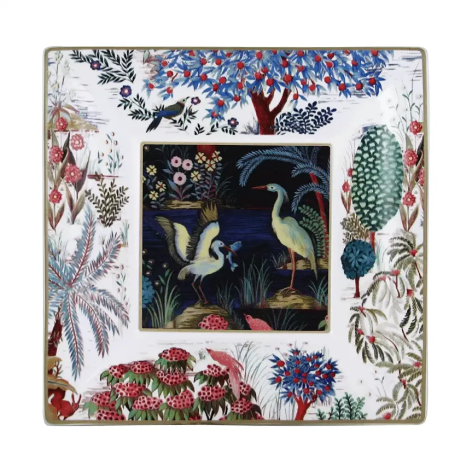 Le Jardin Du Palais Large Square Candy Tray 6 11/16" Sq