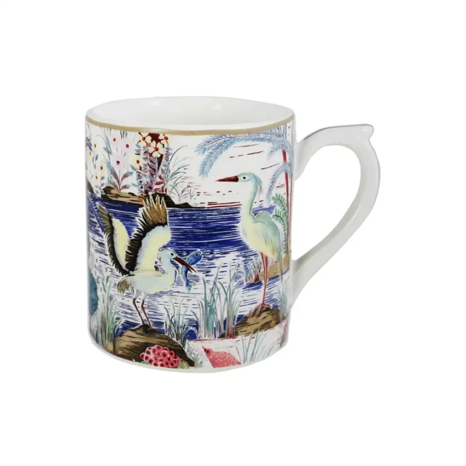 Le Jardin Du Palais Mug, White 8 5/8 Oz - 3 3/4 H