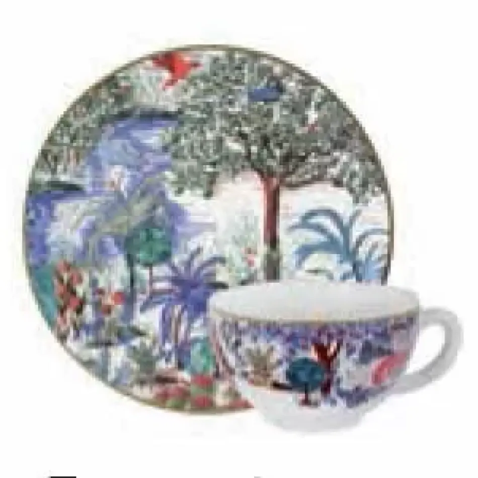 Le Jardin Du Palais Tea Saucer 6" Dia