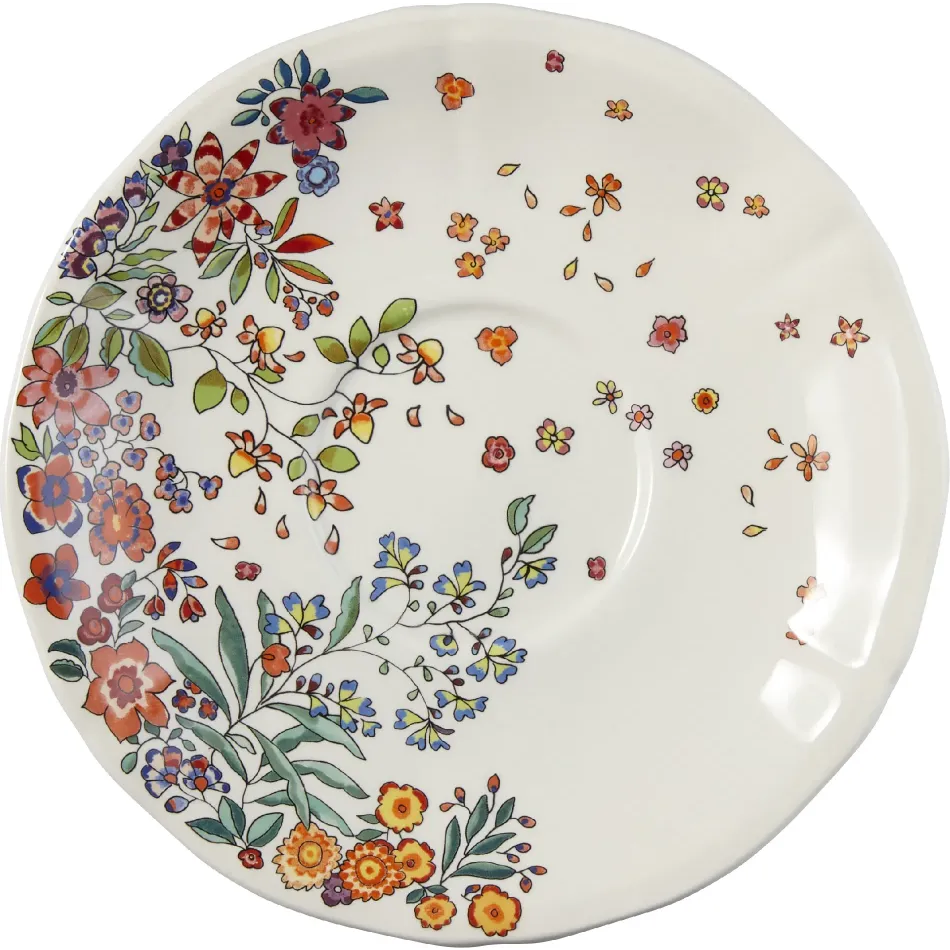 Poesie Breakfast Saucer 7" Dia - 7 2/3" Oz - H 2"