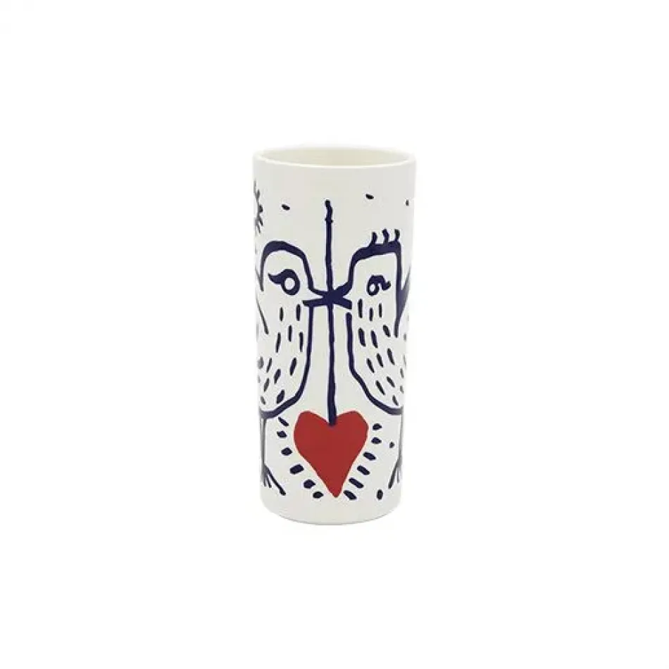 Archipel Sentimental Cylinder Vase, Small 36 Oz