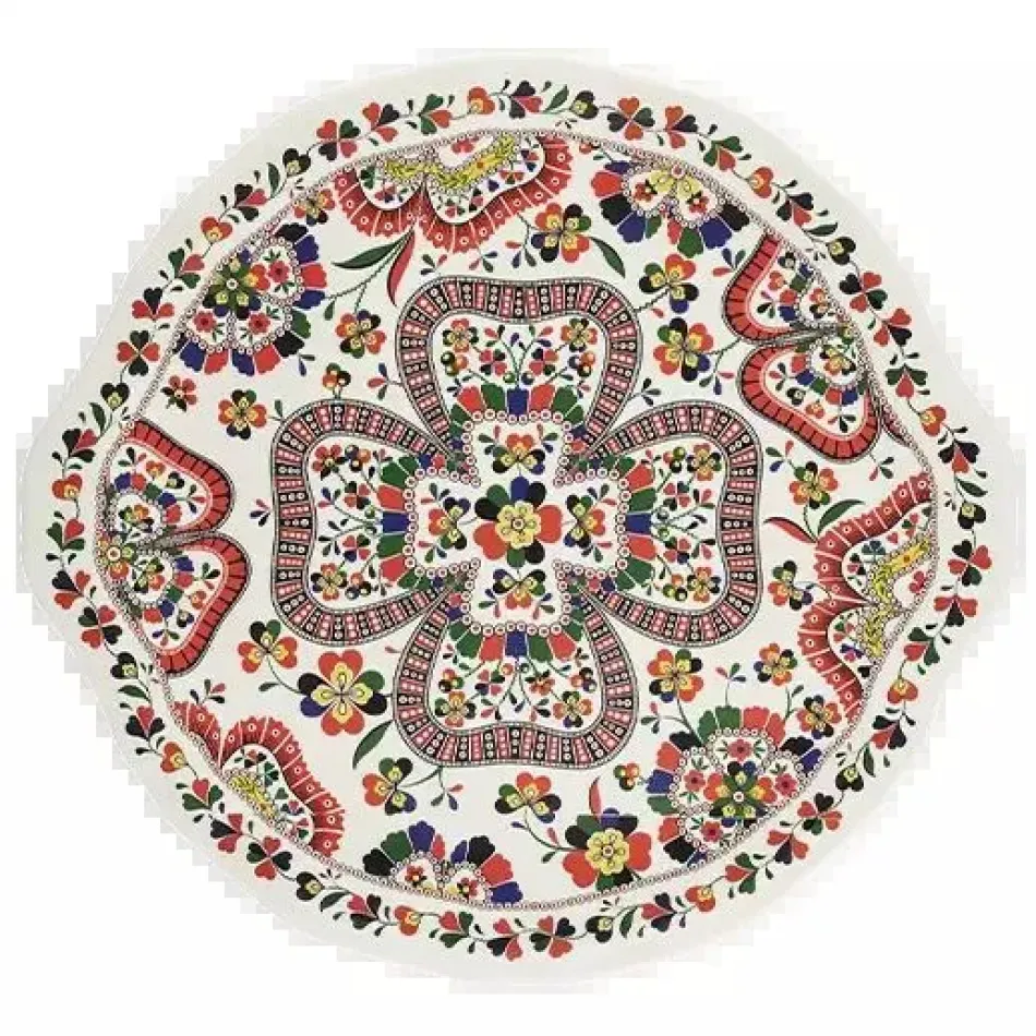 Chance Folle Cake Platter 13 1/4" Dia