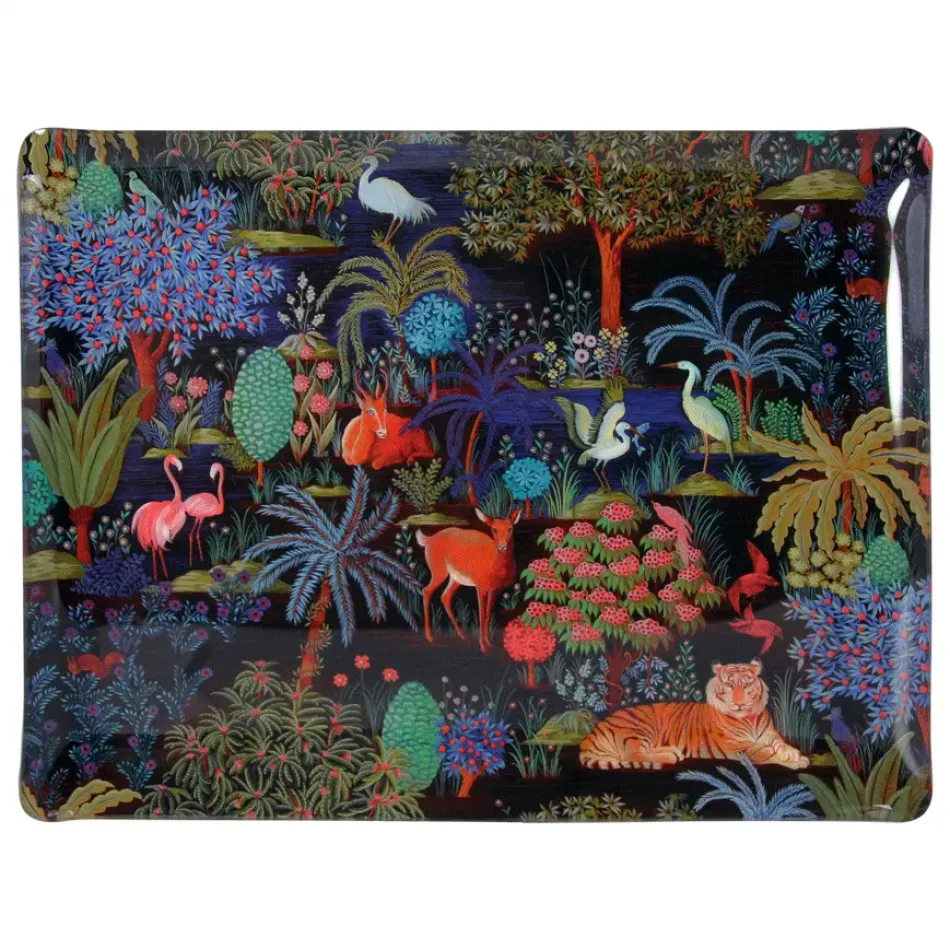 Le Jardin Du Palais Acrylic Serving Tray, Large 18 1/4" x 14 5/16"