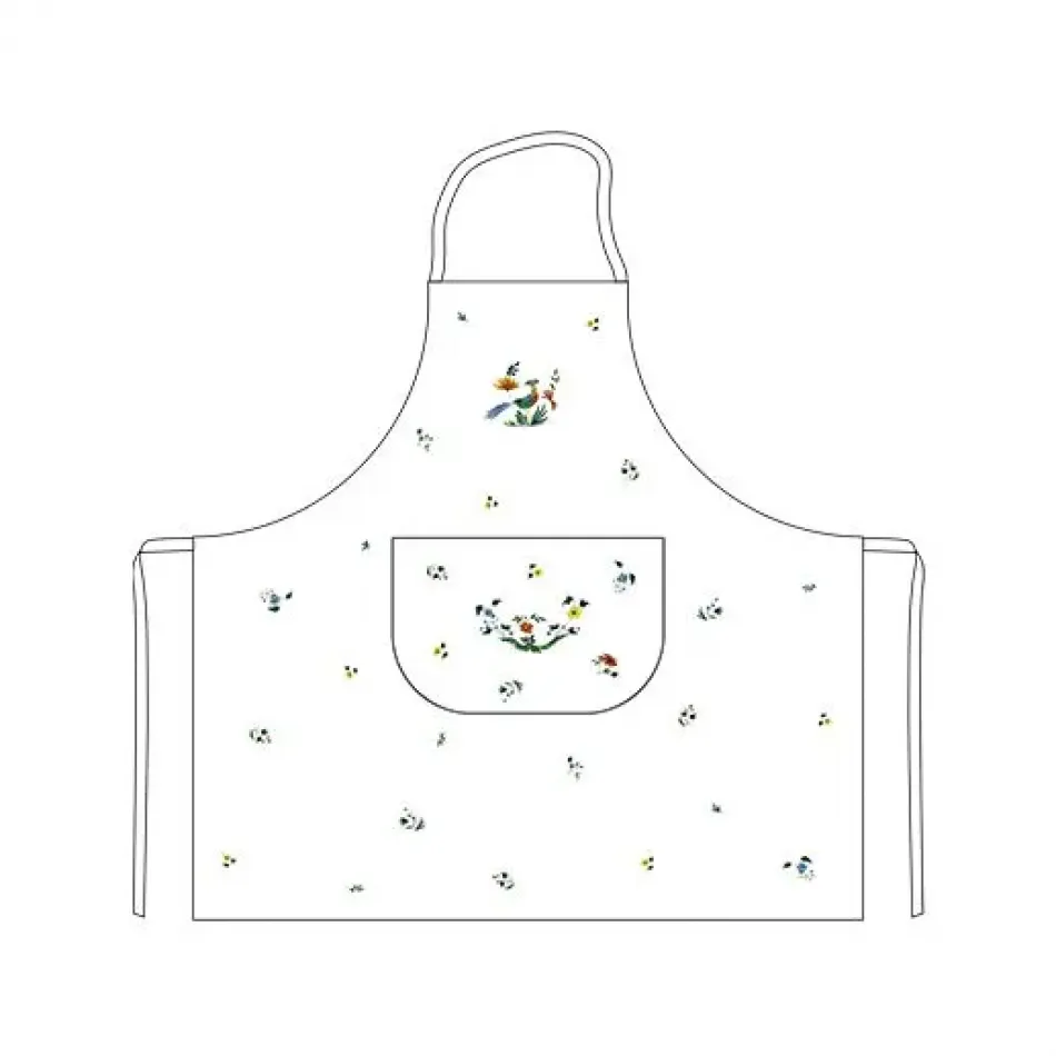 Oiseaux De Paradis Apron 32 1/4" L-30 5/16" H