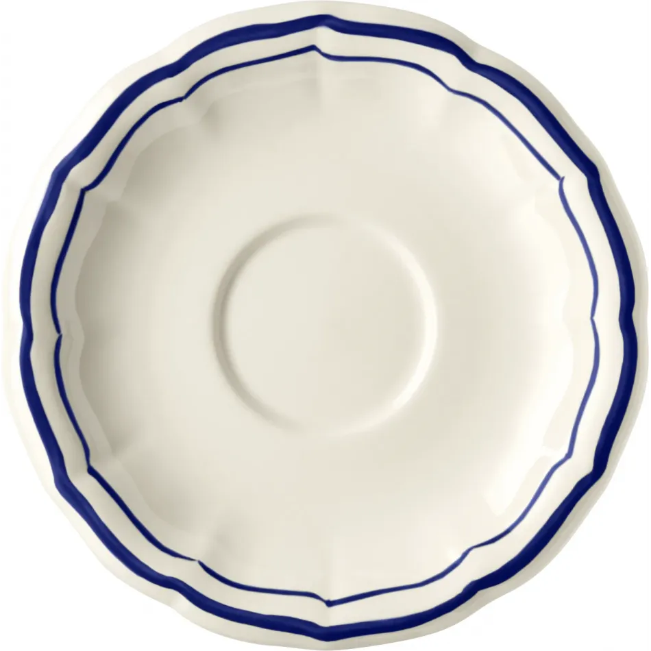 Filet Cobalt Espresso Saucer 5 1/2 " Dia