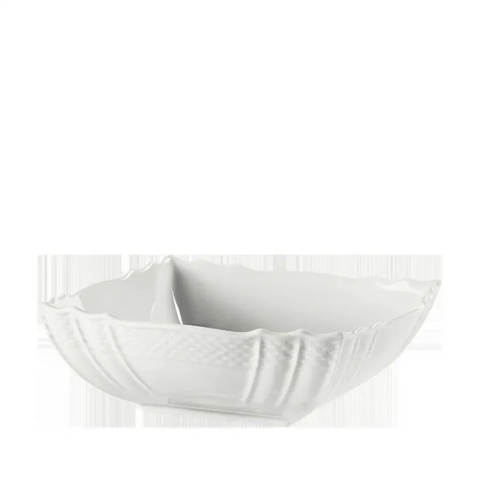 Vecchio Ginori Bianco Squared Bowl Cm 20 X 20 In. 5 X 5