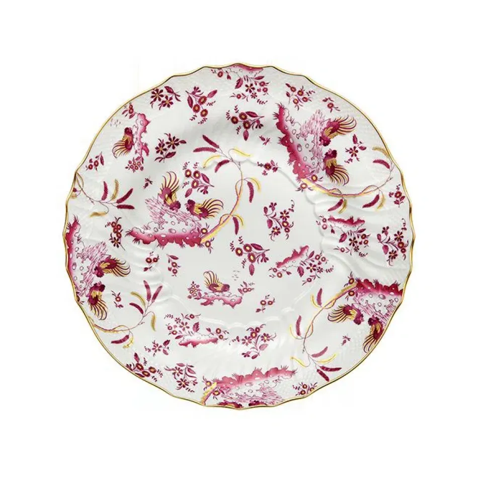 Oro Di Doccia Magenta Round Flat Plate Cm 33 In. 13