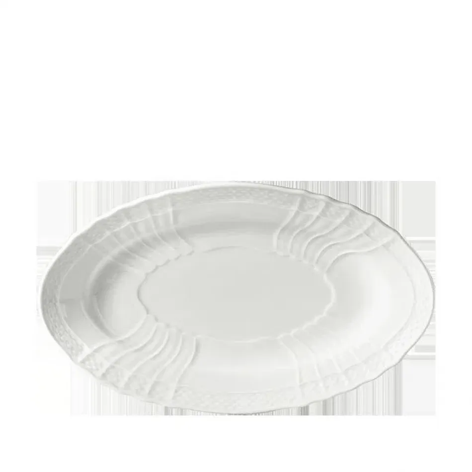 Vecchio Ginori Bianco Pickle Dish Cm 23 In. 9