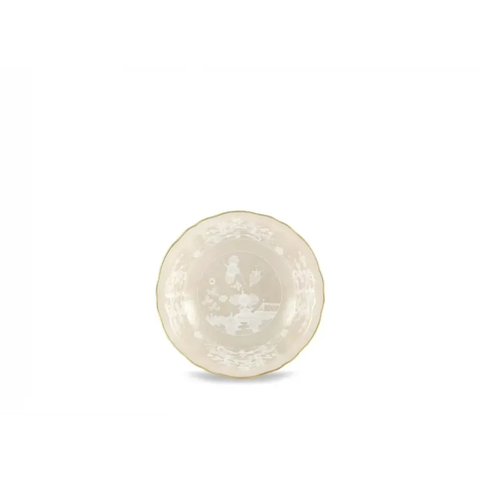 Oriente Italiano Meringa Fruit Bowl Cm 15 In. 6 Antico Doccia Shape