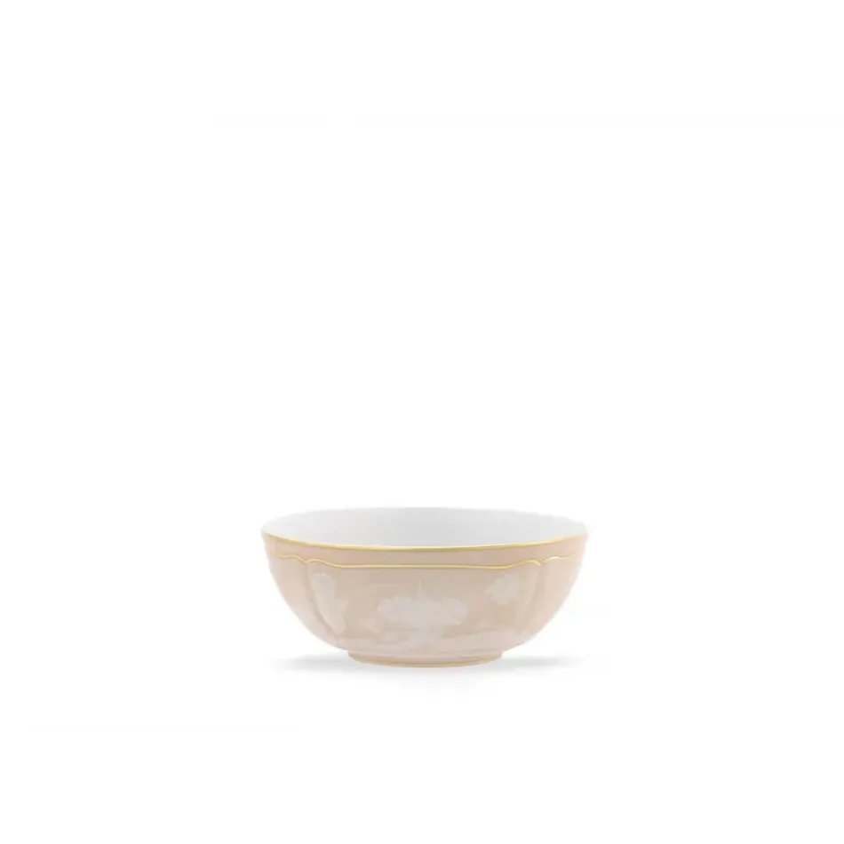 Oriente Italiano Meringa Bowl Cm 17 In. 6 1/2 Antico Doccia Shape
