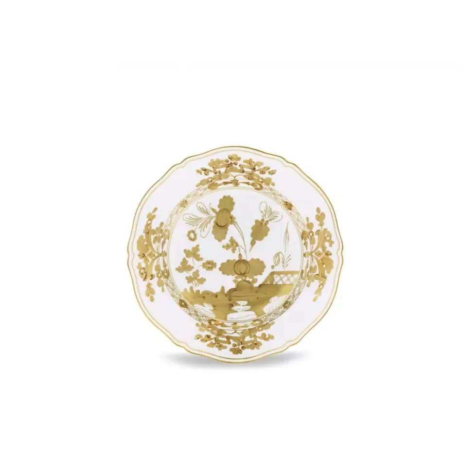 Oriente Italiano Aurum Antico Doccia Round Flat Plate Cm 31 In. 12,2