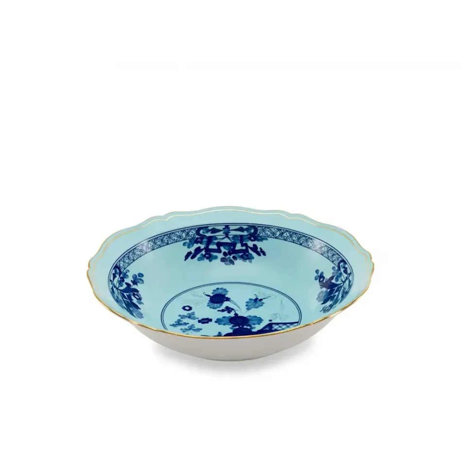 Oriente Italiano Iris A.Doccia Round Deep Tray Cm 35 In. 13,8